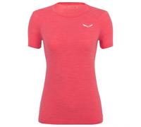 Salewa - Women's Zebru Fresh AMR T-Shirt - Merino base layer size 8, pink