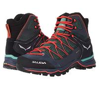 Salewa Ws Mtn Trainer Lite Mid Gtx, Feld Green/Fluo Coral, 7, Female