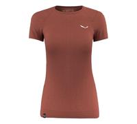 Salewa Zebru Medium Warm AMR T-Shirt W, Etruscan red, XS