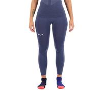 Salewa Zebru Responsive Base Layer Pants Blue M Woman