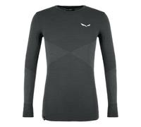 Salewa Zebru Responsive Long Sleeve Men'S Tee, Onyx, 48/M, Male