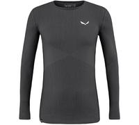 Salewa Zebru Responsive Long Sleeve Men'S Tee, Onyx, 50/L, Male
