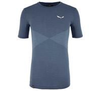 Salewa Zebru Responsive Short Sleeve T-shirt Blue S Men