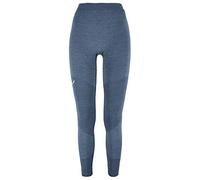 Salewa Zebru Responsive Base Layer Pants Blue M Women