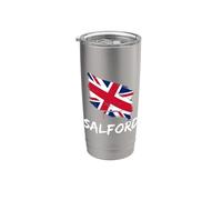 Salford Great Britain Flag British Heritage & English Pride Stainless Steel Insulated Tumbler