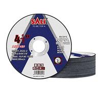 SALI 25 Pack Cut Off Wheels 115mm（4.5"） General Purpose Metal Cutting Wheel for Angle Grinders and Die Grinders- Cutting Disc Aggressive Cutting 115 x 1.2 x 22.2mm Operating Up to 12220 RPM and 80 M/S