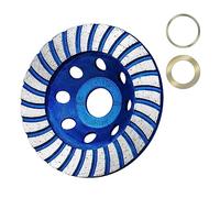 SALI Diamond Concrete Grinding Wheel 4 1/2 inch for Polishing and Cleaning Stone Concrete Surface, Cement, Marble, Rock, Granite, and Thinset Removing, Angle Grinder Turbo Wheels Cup 115*22.2*20 MM