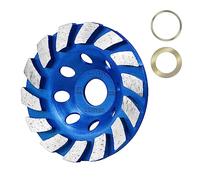 SALI Diamond Concrete Grinding Wheel 4 1/2 inch for Polishing and Cleaning Stone Concrete Surface, Cement, Marble, Rock, Granite, and Thinset Removing, Angle Grinder Segment Wheels Cup 115 * 22.2MM