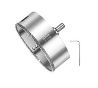 SALI Diamond Drill Bit 110 mm Diamond Hole Saw Drill with Center Guide Bit Glass Hole Saw Core Drill Bit for Glass/Tile/Ceramic/Marble/Limestone/Fiberglass/Porcelain Cutting