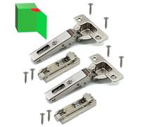 Salice Universal Hinge with 110° Opening Standard Application (2 Self-Closing Snap Lock, Neck: 0 Base H02 V. Wood)
