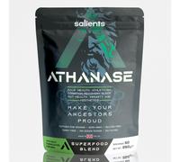 SALIENTS ATHANASE | Men's Super Greens Powder | Superfood Powder Blend | Includes Maca Root, Guarana, Ashwagandha, Lions Mane, S