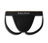 SALIGIA Greek Column Jockstraps - Premium Cotton Men's Underwear, Skin-Friendly & Moisture-Wicking for Exceptional Support, 1pack-black-cotton, XL