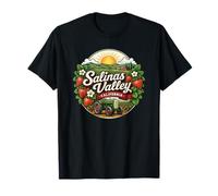 Salinas Valley California Strawberry Farm Vintage Design T-Shirt