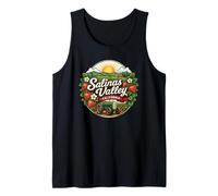 Salinas Valley California Strawberry Farm Vintage Design Tank Top