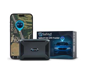 Salind GPS - Salind 11 2G - GPS Tracker for Car, Motorcycle, Vehicles & Trucks with Magnet - Tracking Device with Real-time Tracking, Long Battery Life - Up to 90 Days in Standby - Alarms - Geo Fence