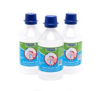 Saline Eyewash 500ml Clear PK3 - Eye Care - Eyewash