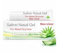 Saline Nasal Gel for Dry & Blocked Nose Relief - Moisturising Nasal Solution to Soothe Irritated Nasal Passages - Gentle Daily Care for Cold, Allergy & Hay Fever Season 15gm