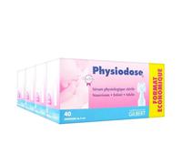 Saline Solution, Physiological Serum, Sterile Saline Solution, English Instructions (160 Saline pods, Single Doses - 4 Packs), Baby Nasal Rinse