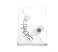 Salinity hydrometer for aquarium fish tanks that measures seawater specific gravity accurately between 1 000 and 1 030 with clear plastic construction