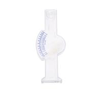Salinity Hydrometer for Saltwater Aquarium Test Kit, Seawater Specific Gravity Meter with Temperature-Corrected Reading, Easy-to-Read Swing-Out Pointer, Plastic Marine Tank Tester