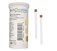 Salinity Test Strips, 0-1000 ppm [Vial of 50 Strips] for Chloride Based Salt Solutions