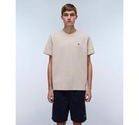 Napapijri Salis Summmer Short Sleeve T-shirt Beige S Men