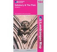 Salisbury and The Plain, Amesbury (OS Landranger Map 184)