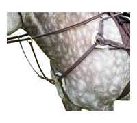 Salisbury Leather Horse Breastplate Havana (Pony)