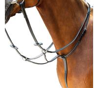 Salisbury Leather Horse Running Martingale Black (Full)