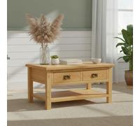 Salisbury Lite Coffee Table - 2 Drawer - Oak