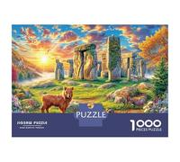 Salisbury Plain_ UK 1000 Pieces Jigsaw Puzzle for Adults. Difficult Puzzle, Game Challenge Toy, Home Decoration 38x26cm/1000pcs
