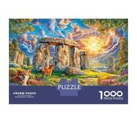 Salisbury Plain_ UK 1000 Pieces Jigsaw Puzzle for Adults. Difficult Puzzle, Game Challenge Toy, Home Decoration 52x38cm/1000pcs