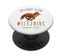 SALISBURY PLAIN WILTSHIRE FOX WILDLIFE PopSockets Adhesive PopGrip