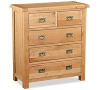 Salisbury Premium Oak 2+3 Drawer Chest