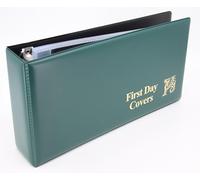 Salisbury Single First Day Cover (FDC) Album (Green with 20 Leaves)