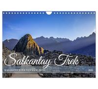 Salkantay Trek - 70 kilometers on foot to Machu Picchu UK-Version (Wall Calendar 2026 DIN A4 Landscape), CALVENDO 12 Month Wall Calendar