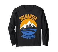 Salkantay Trekking Survivor Cuzco Cusco Machu Picchu Peru Long Sleeve T-Shirt