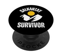 Salkantay Trekking Survivor Cuzco Cusco Machu Picchu Peru PopSockets Adhesive PopGrip