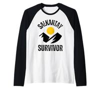 Salkantay Trekking Survivor Cuzco Cusco Machu Picchu Peru Raglan Baseball Tee