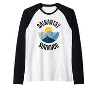 Salkantay Trekking Survivor Cuzco Cusco Machu Picchu Peru Raglan Baseball Tee