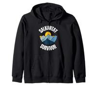 Salkantay Trekking Survivor Cuzco Cusco Machu Picchu Peru Zip Hoodie