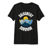 Salkantay Trekking Survivor Cuzco Machu Picchu Peru Premium T-Shirt