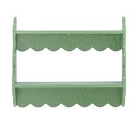 Salla wooden shelf Green one size