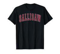 Sallisaw Oklahoma Souvenir College Style Red Text Value Graphic T-Shirt