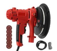 Sallurmose 800W Wall Sander with Dust Collector, Handheld Drywall Sander | LED Strip Lighting, 0-2700 RPM, Removable Auxiliary Handle Dustless Sander with Vacuum Attachment, 6 Sandpapers