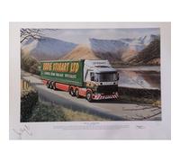 "Sally B" Heading Home signed by Eddie Stobart and Sally Boazman