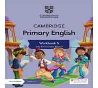 Sally Burt Cambridge Primary English Workbook 5 with Digital Access (1 Year) Sally Burt Multicolor