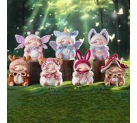 Sally Fantasy Fairy Series Plush Blind Box Creative Handmade Toy Elf Doll Ornament Model Kawaii Mystery Vinyl Plush Collectible Birthday Gift for Girls