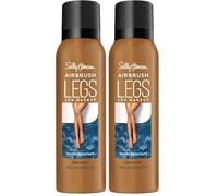 Sally Hansen Airbrush Legs Instant Tan Spray, Water and Transfer Resistant Formula, Light Weight with Full Coverage Effect, Deep, 75ml (Pack of 2)