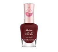 Sally Hansen Colour Therapy Nail Polish, 376 Pause And Reset, Strengthen and Nourish Nails, Infused with Biotin and Argan Oil, 3-in-1 Formula, High-Shine Finish, Salon Quality Results, 14.7ml